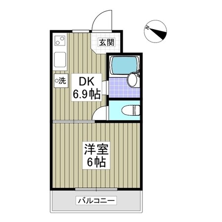 リブレス羽村の物件間取画像